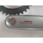 НОВИ алуминиеви курбели SHIMANO NEXUS FC-C 6000 НОВИ алуминиеви курбели SHIMANO NEXUS FC-C 6000